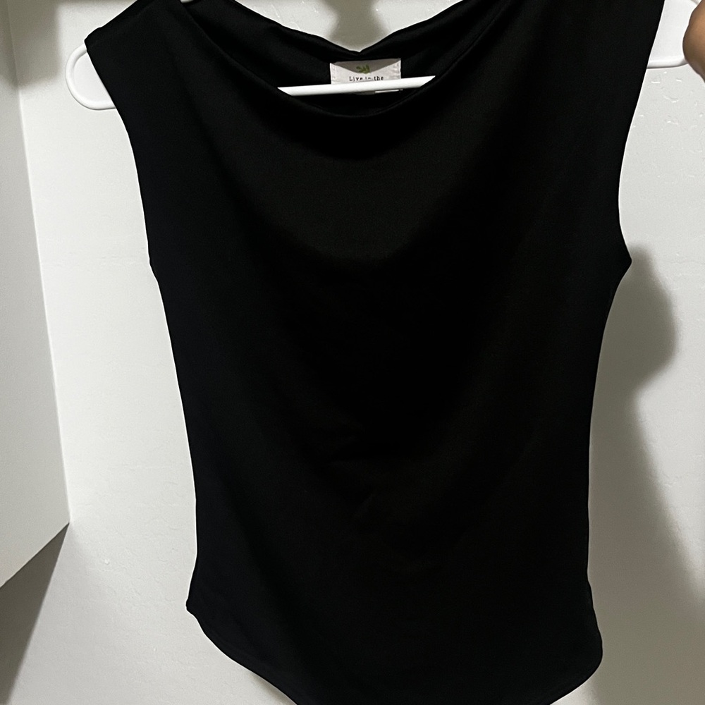 Others Follow Classic Black Bodysuit